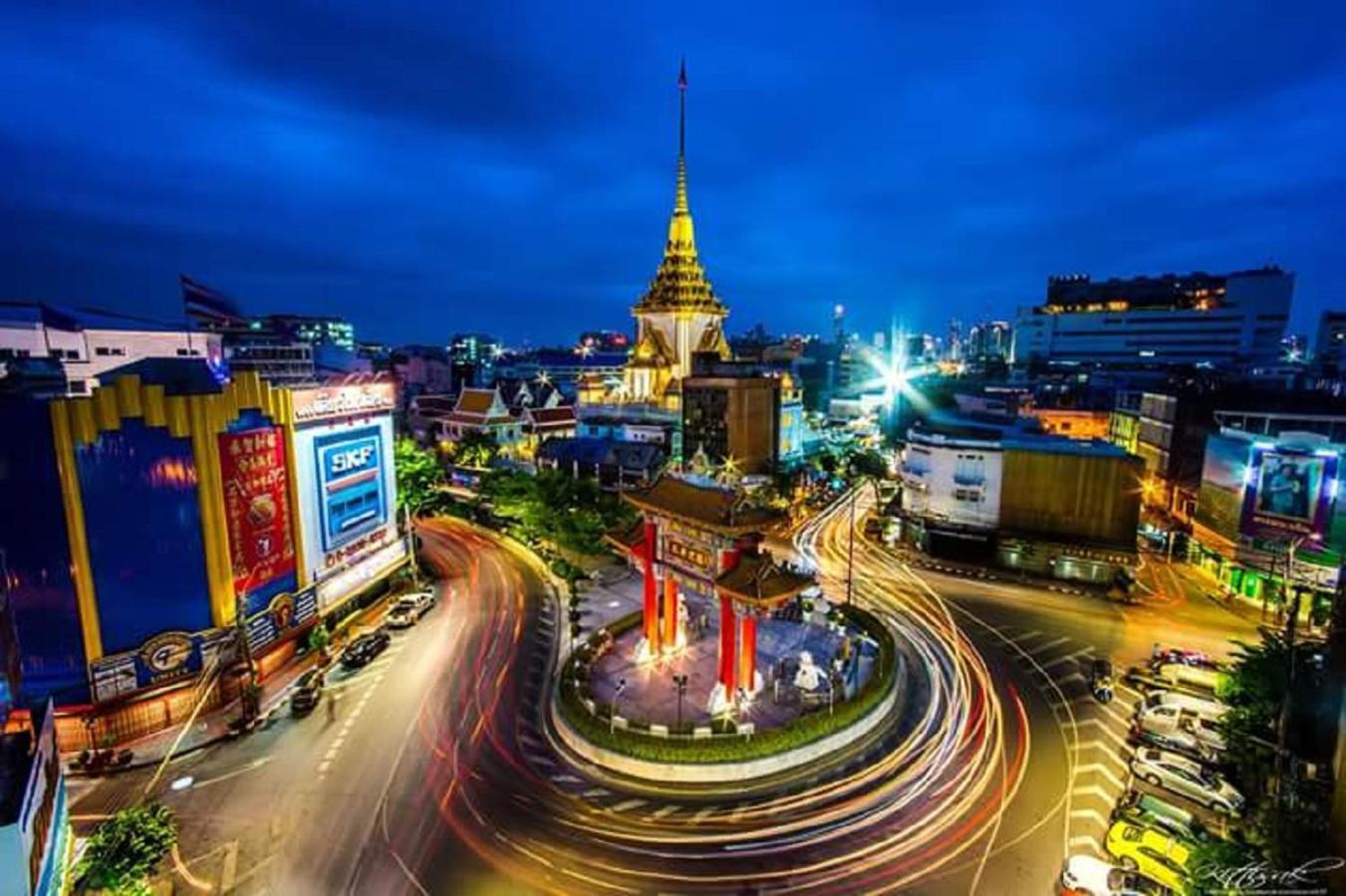 Go Inn Mrt Hua Lamphong Yaowarat Bangkok Extérieur photo